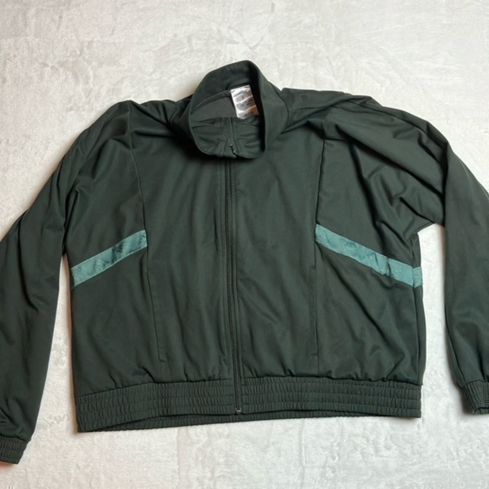 Adidas  X ZOE saldana Green Track Jacket Full Zip Women’s Size XL